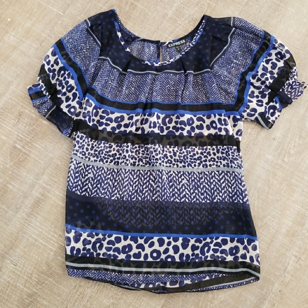 Express Print Top